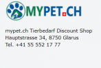 mypet.ch Tierbedarf Discount Shop